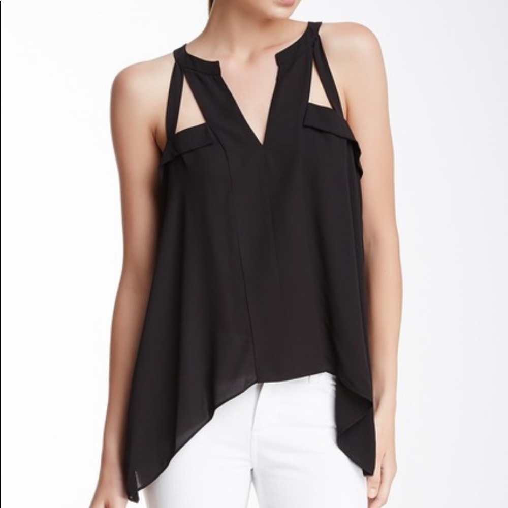 COPY - BCBG Maxazria "Avalyn" Cut Out Tank